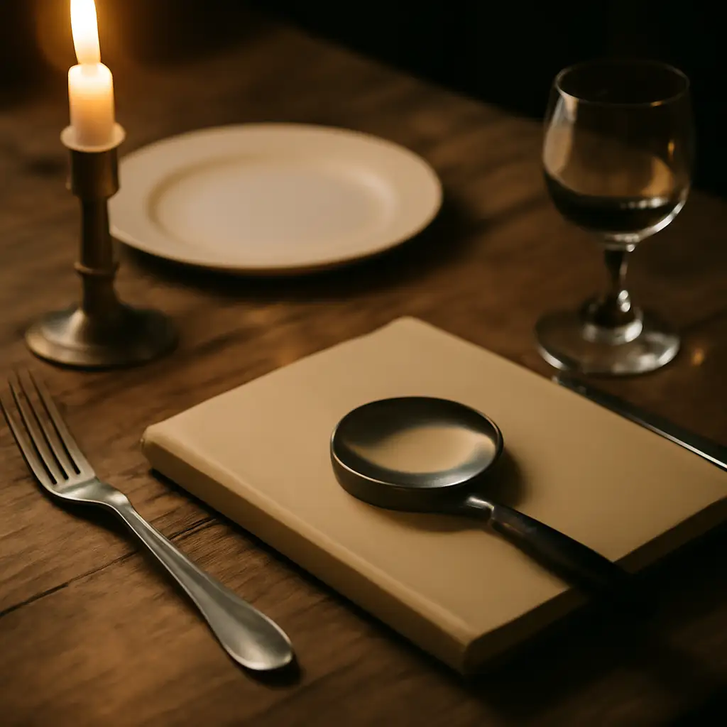 Join a murder mystery dinner
