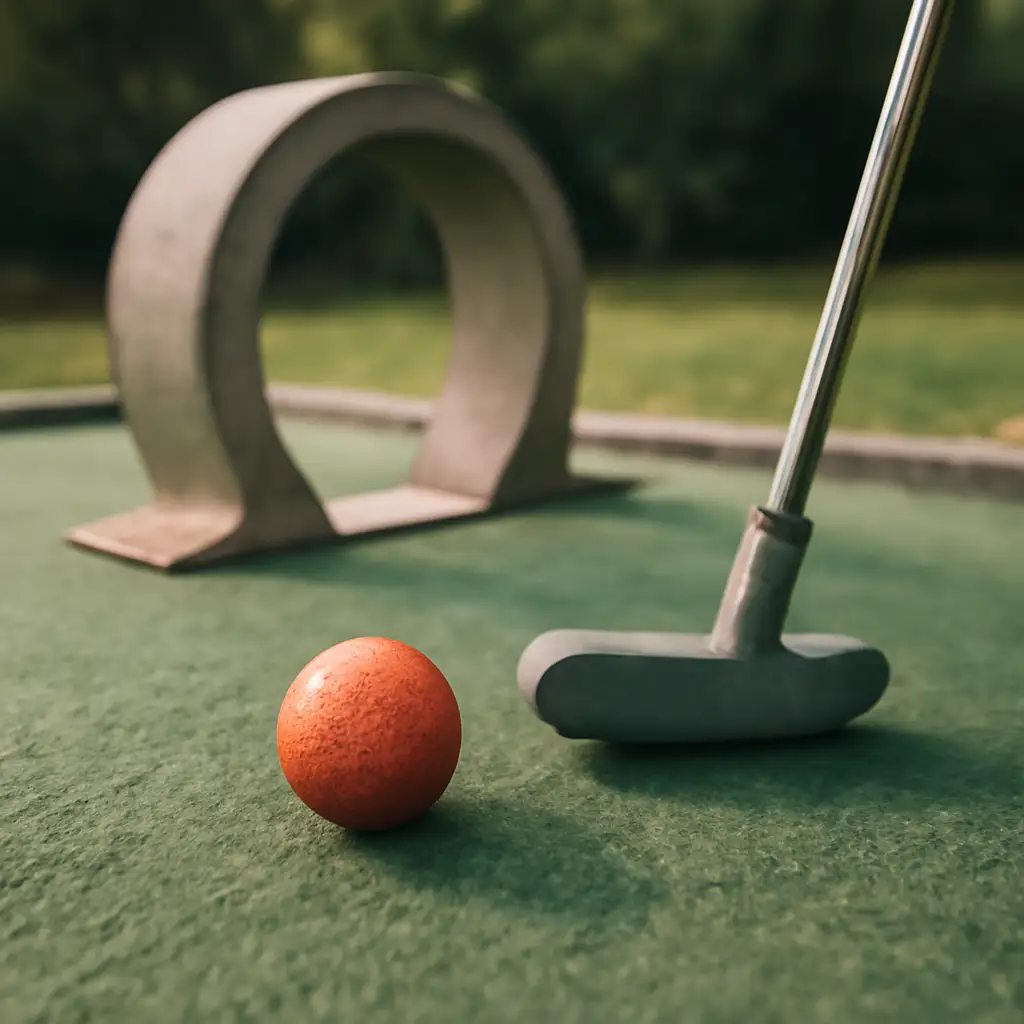 Play mini golf
