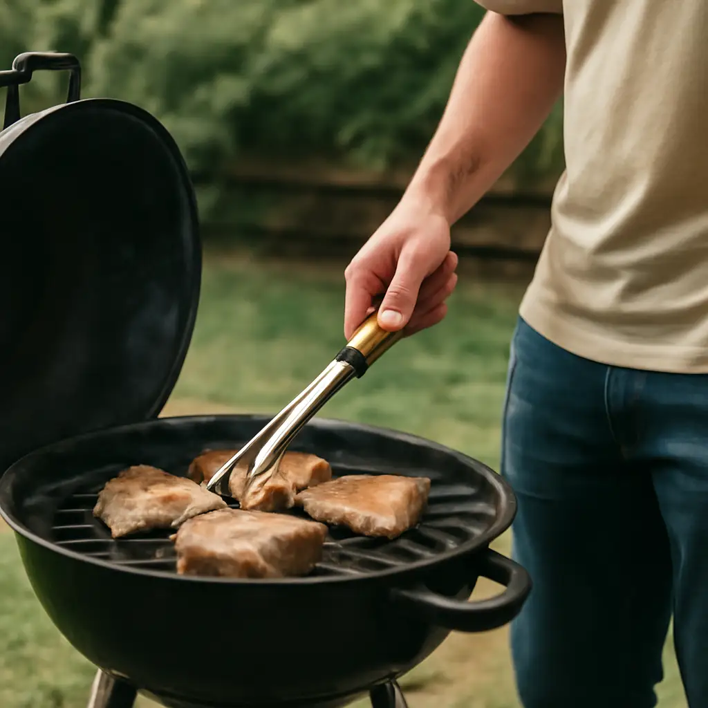 Cook a meal on the grill