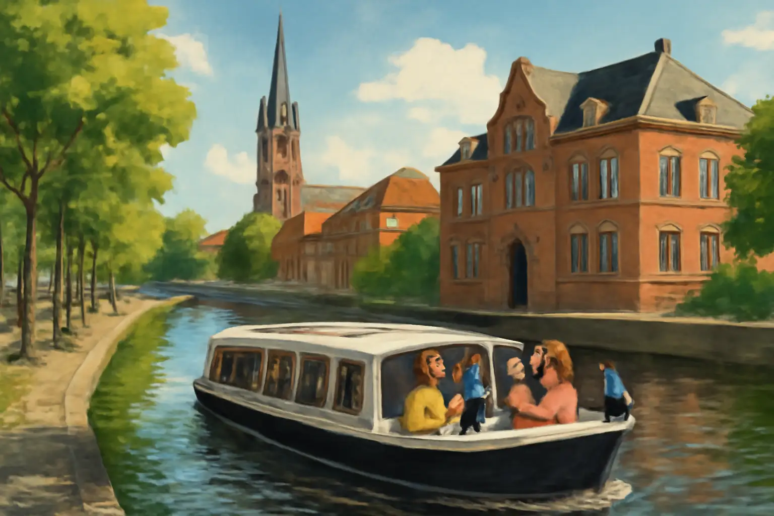 The Enschede Syndicate: Zelfgeleide outdoor escape game in Enschede