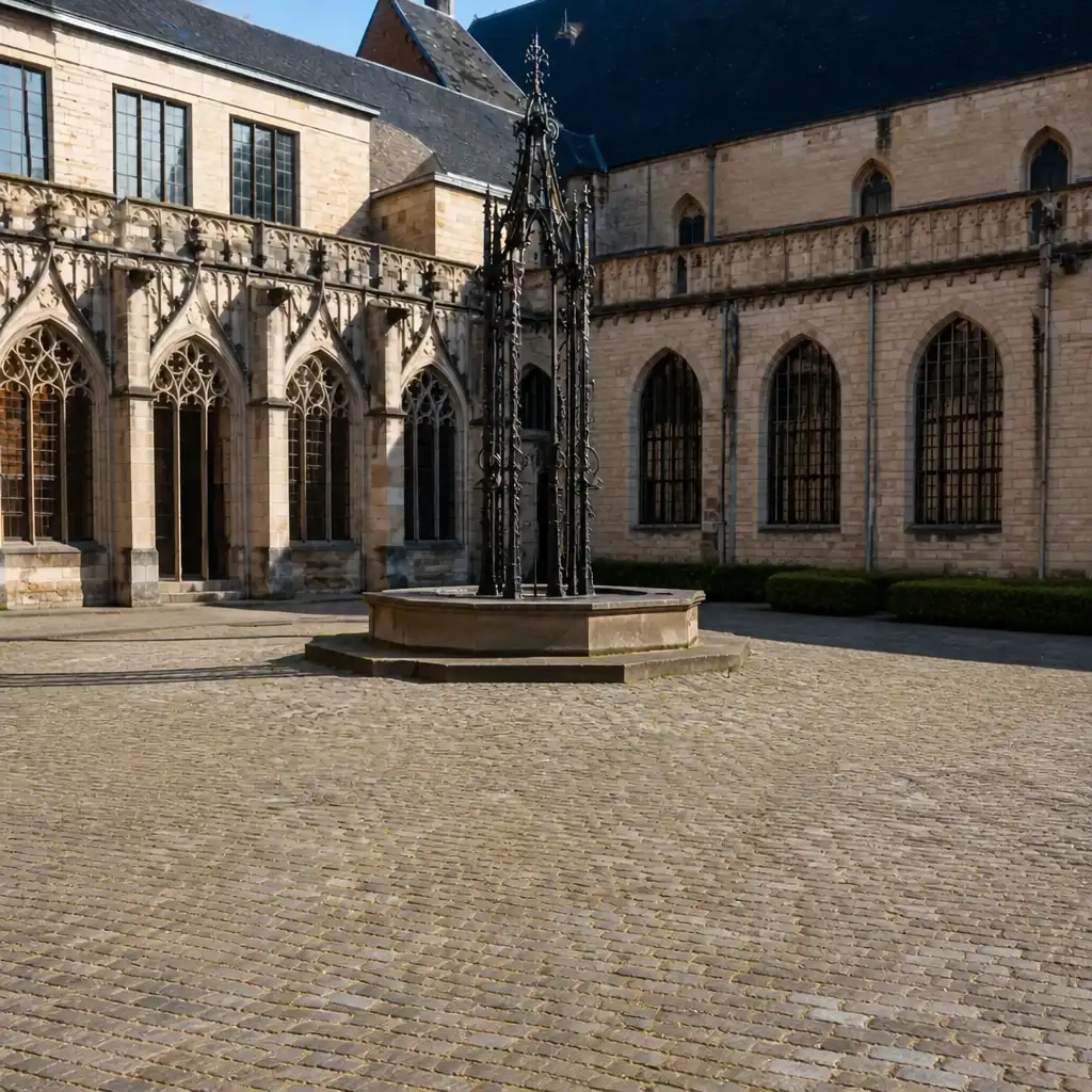 Een stadsspel spelen in Middelburg
