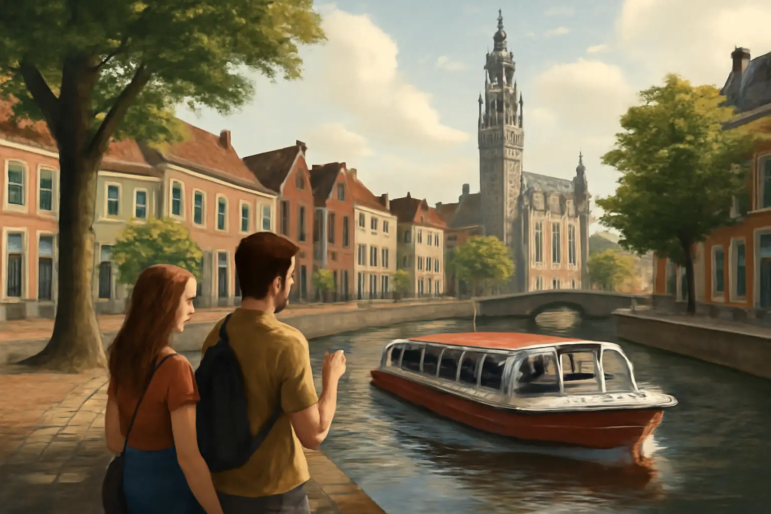 Zelfgeleide Geheimen van Middelburg Verkenningsspel