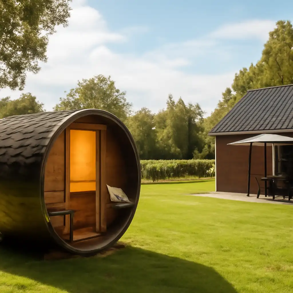 Baby & children's bungalow 'Knights & Princesses' with sauna & bubble bath I sleep 5