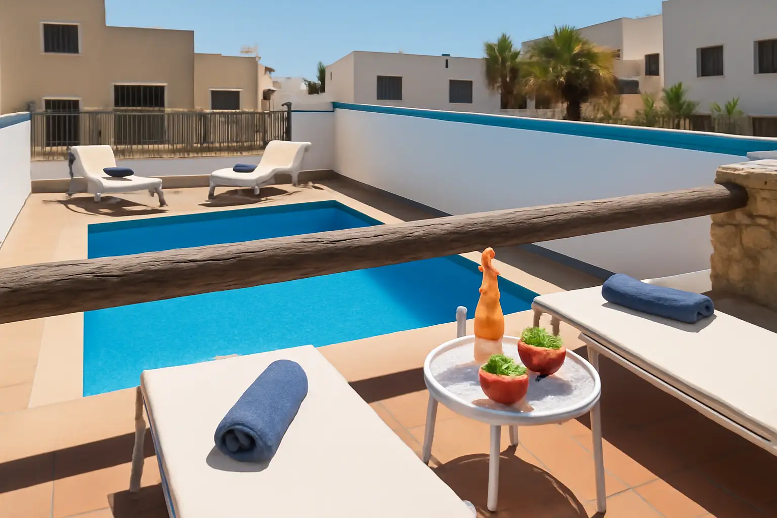 Merill Pool and Sea, Penthouse Apart 7