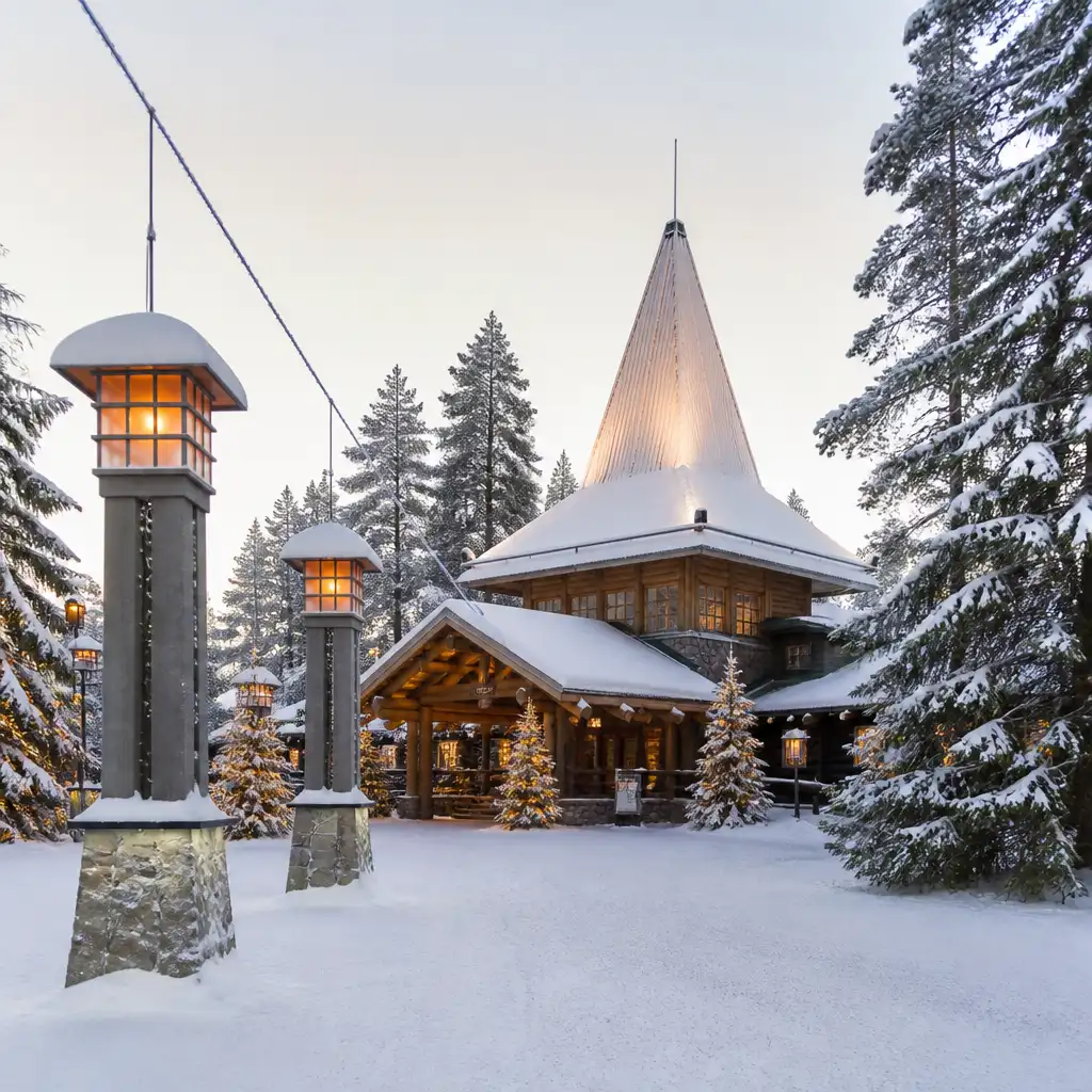 Santa Claus Holiday Village