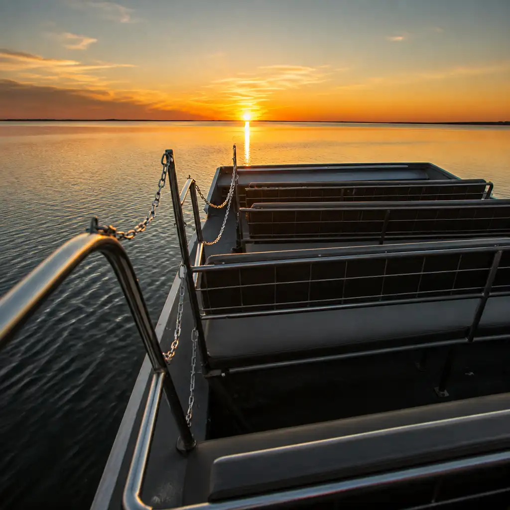 Kissimmee: 1-Hr Boggy Creek Sunset Everglades Airboat Tour