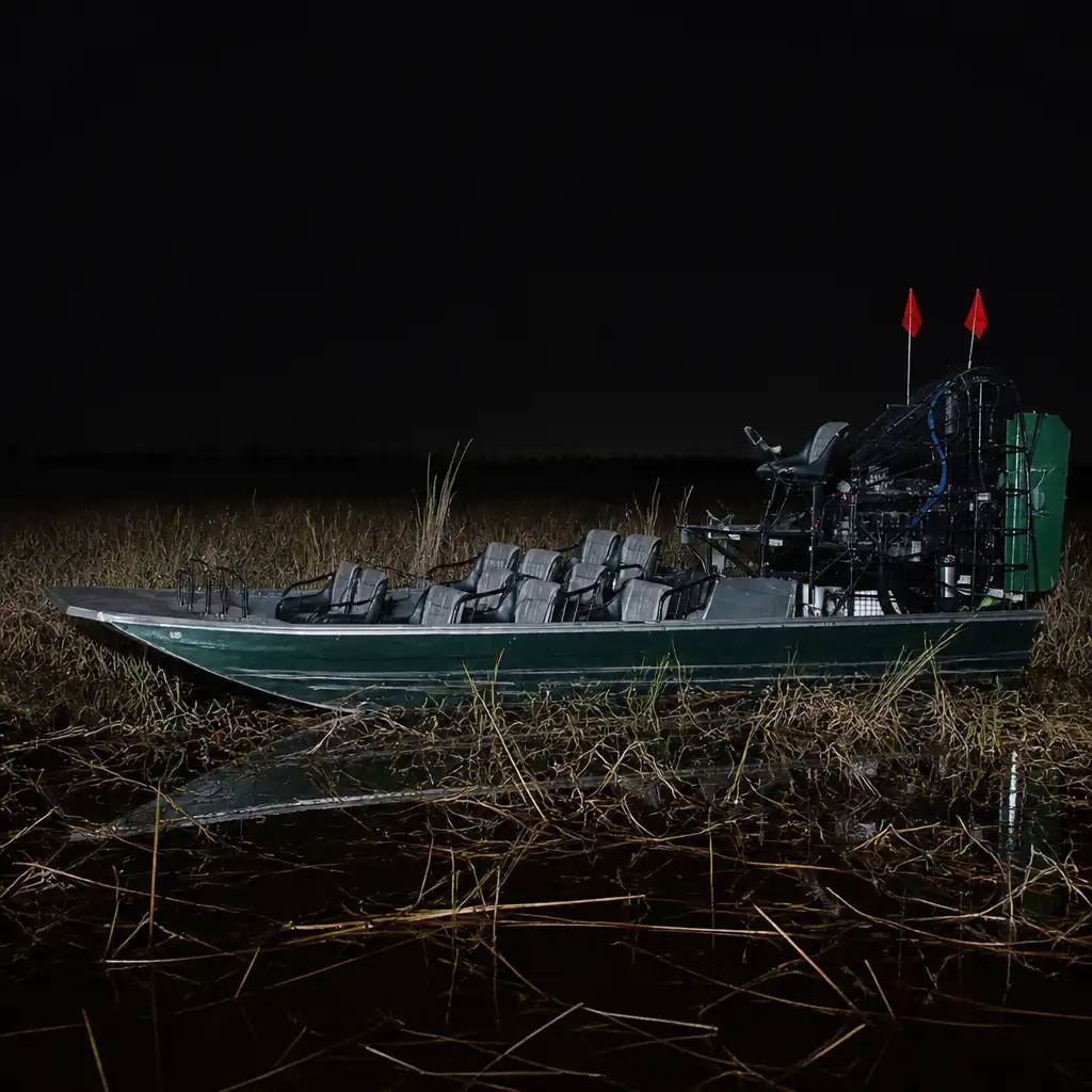 Kissimmee: 1-Hr Boggy Creek Night Everglades Airboat Tour