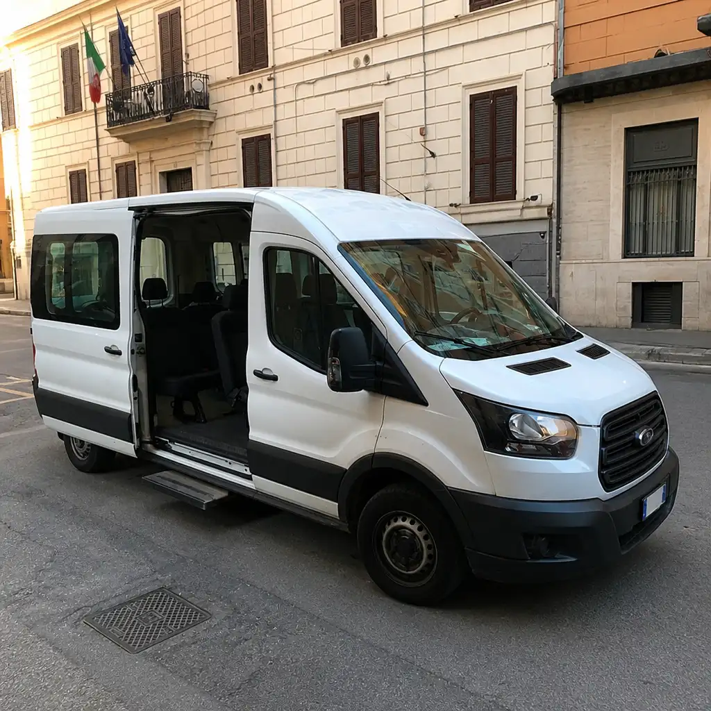 Fiumicino Airport: Shared Minivan Transfer To/From Rome Hotel