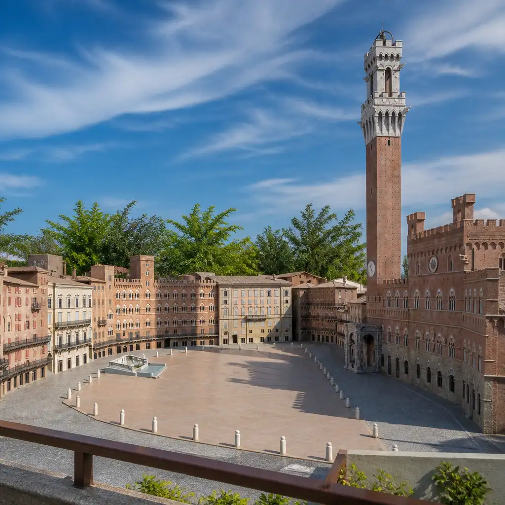 Italia in Miniatura: Entry Ticket + Lunch