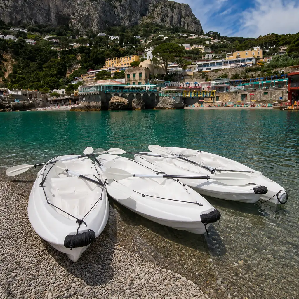 Capri Kayak Tour: Caves and Beaches