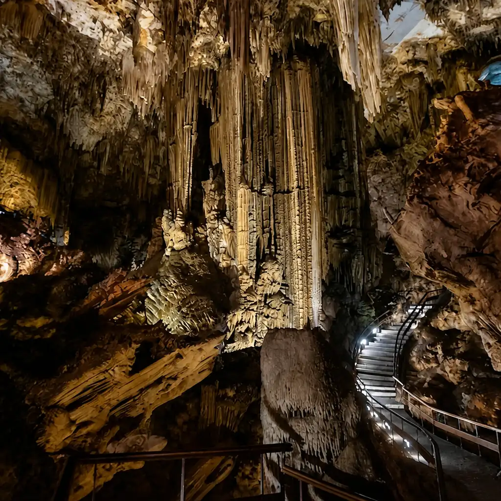 De grotten van Nerja bezoeken