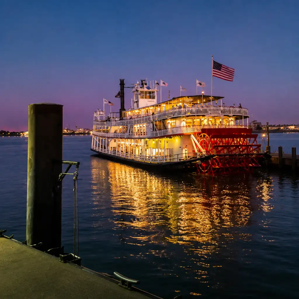 New Orleans: Evening Jazz Cruise with Optional Dinner