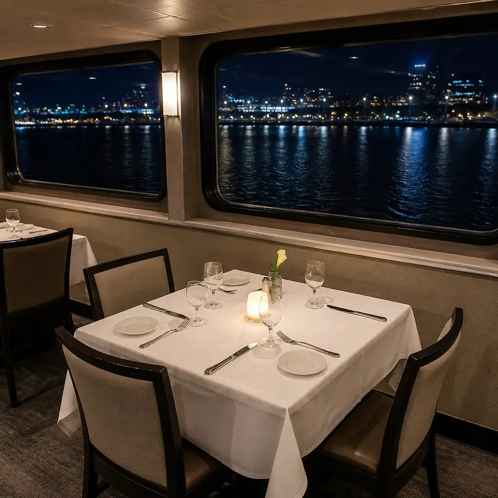 Boston Harbor: 2 or 3-Hour Signature Dinner Cruise