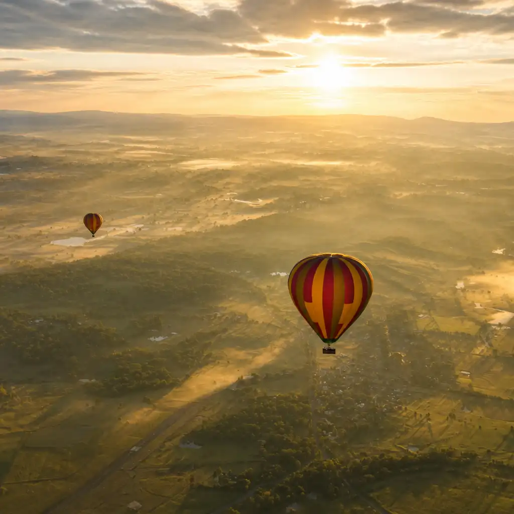 Camden Valley: Hot Air Balloon Flight at Sunrise