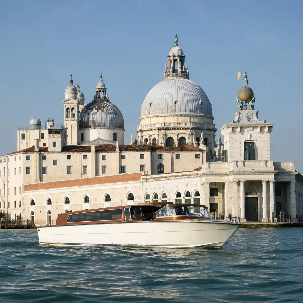 Venice Water-Taxi: Santa Lucia Train Station to Hotel