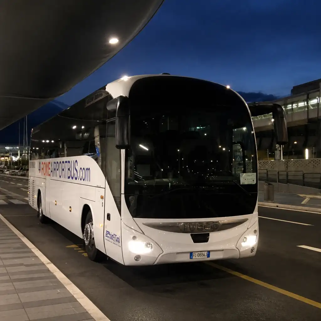 Fiumicino Airport: One-way Bus Transfer To/From Rome Termini