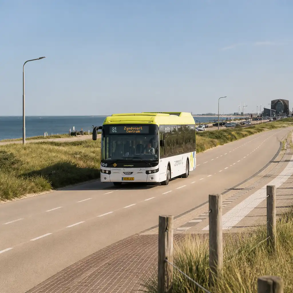 Haarlem & Zandvoort: Full-Day Bus Ticket from Amsterdam + Audio Guide App