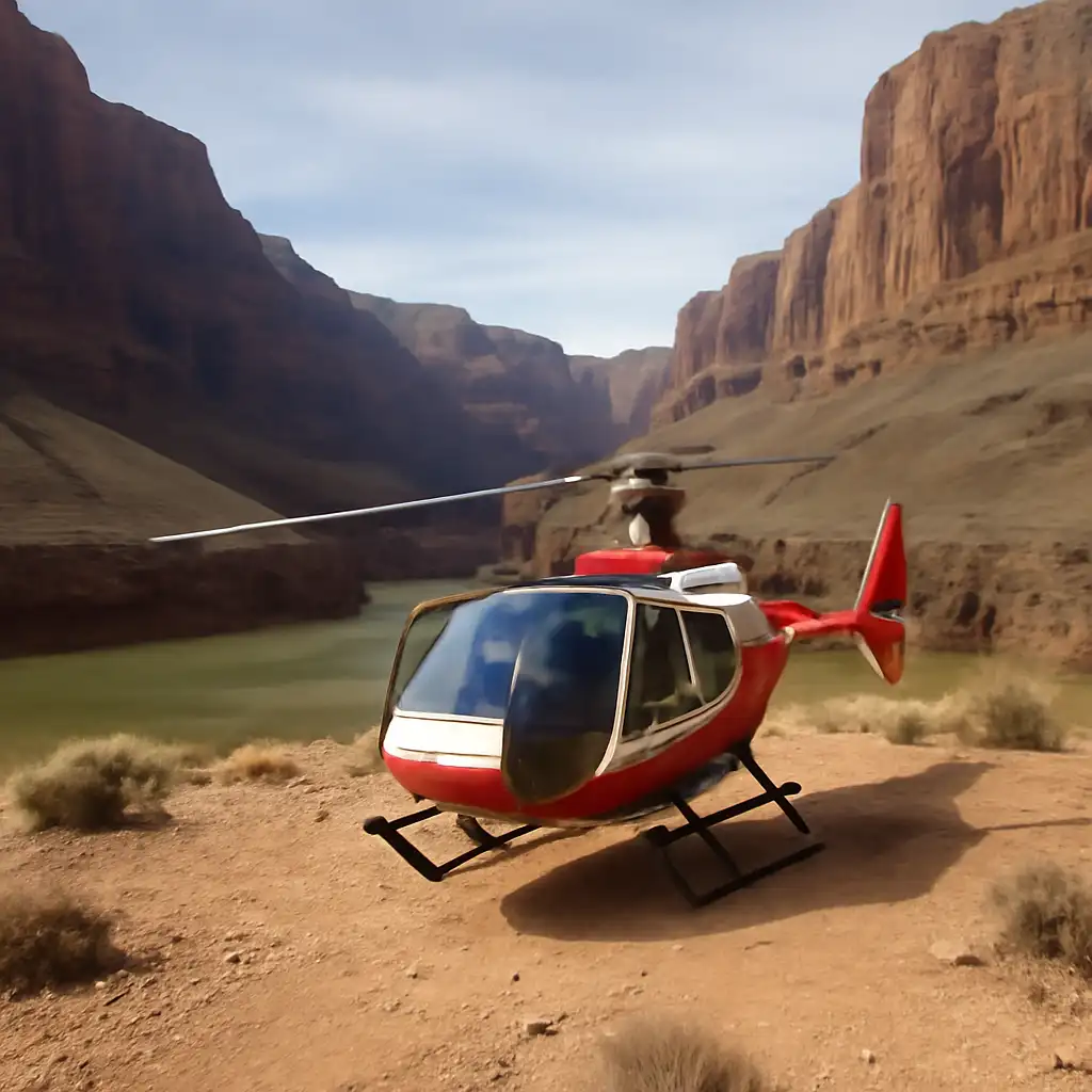 Grand Canyon: Helicopter Landing from Las Vegas + Optional Sunset Return