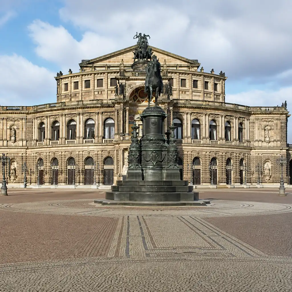 Dresden: Guided Walking Tour in German