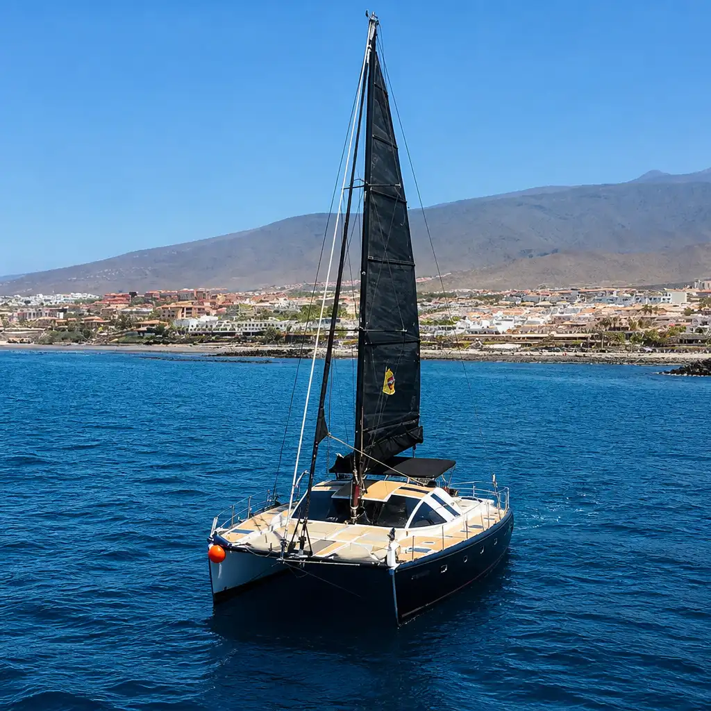 Tenerife: 3-Hour Whale & Dolphin Watching Catamaran Tour with Catering