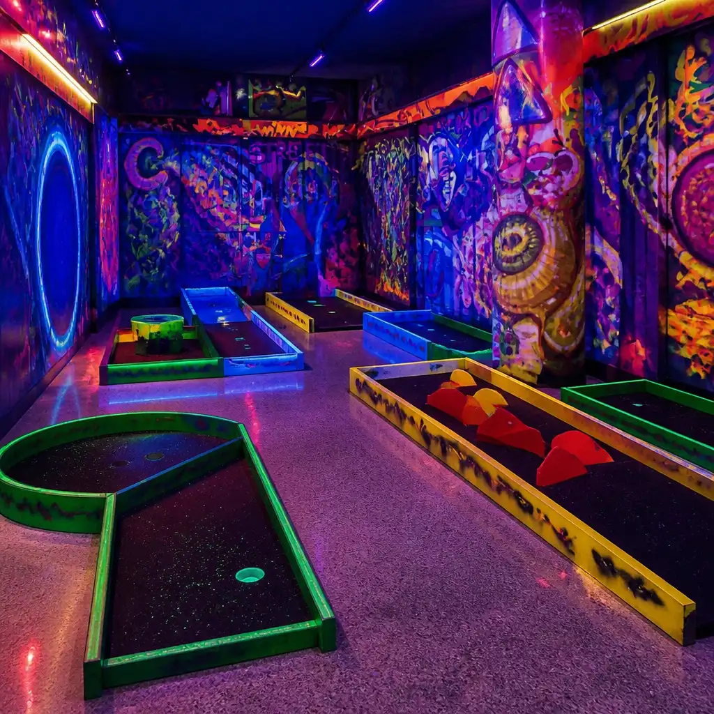 Indoor Minigolf Experience Porto