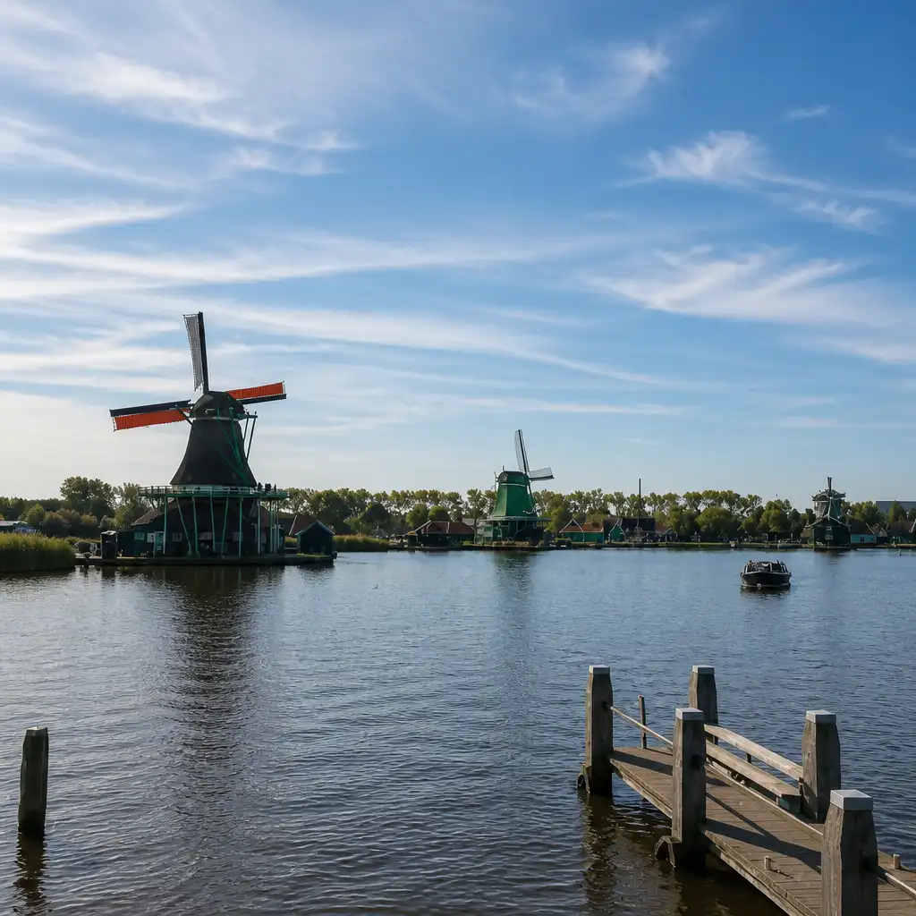 Zaanse Schans & Volendam: Private Guided Tour + Transport
