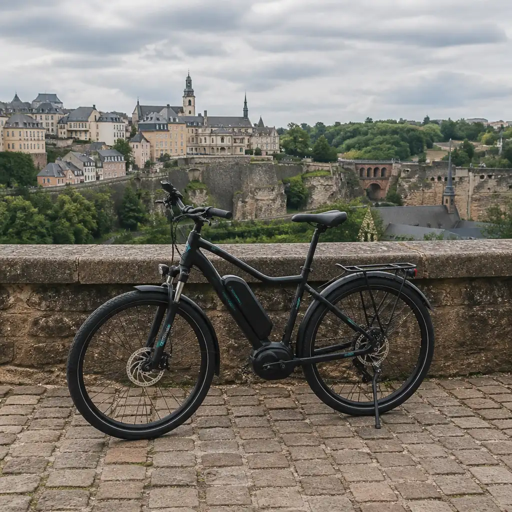Luxembourg City: E-Bike Rental