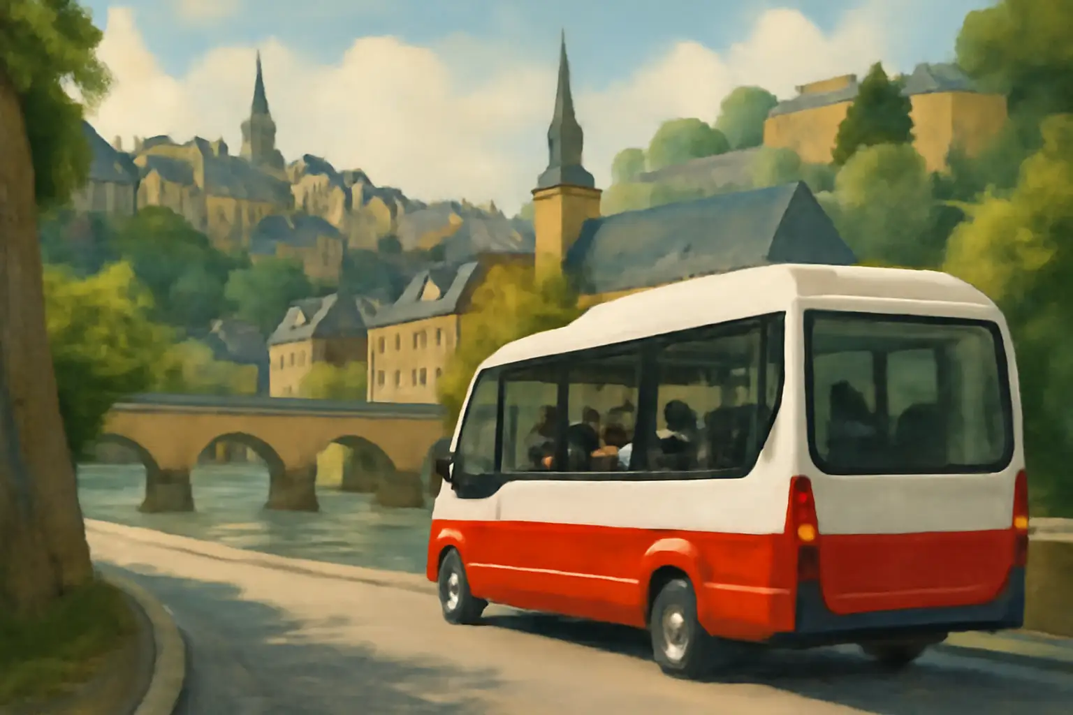 Luxembourg: City Bus Tour