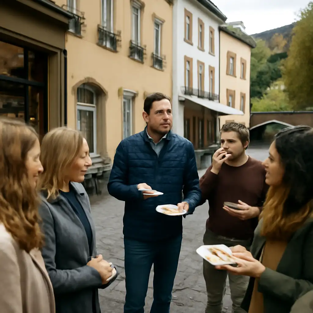 Luxembourg: Guided Food Tour and Tasting