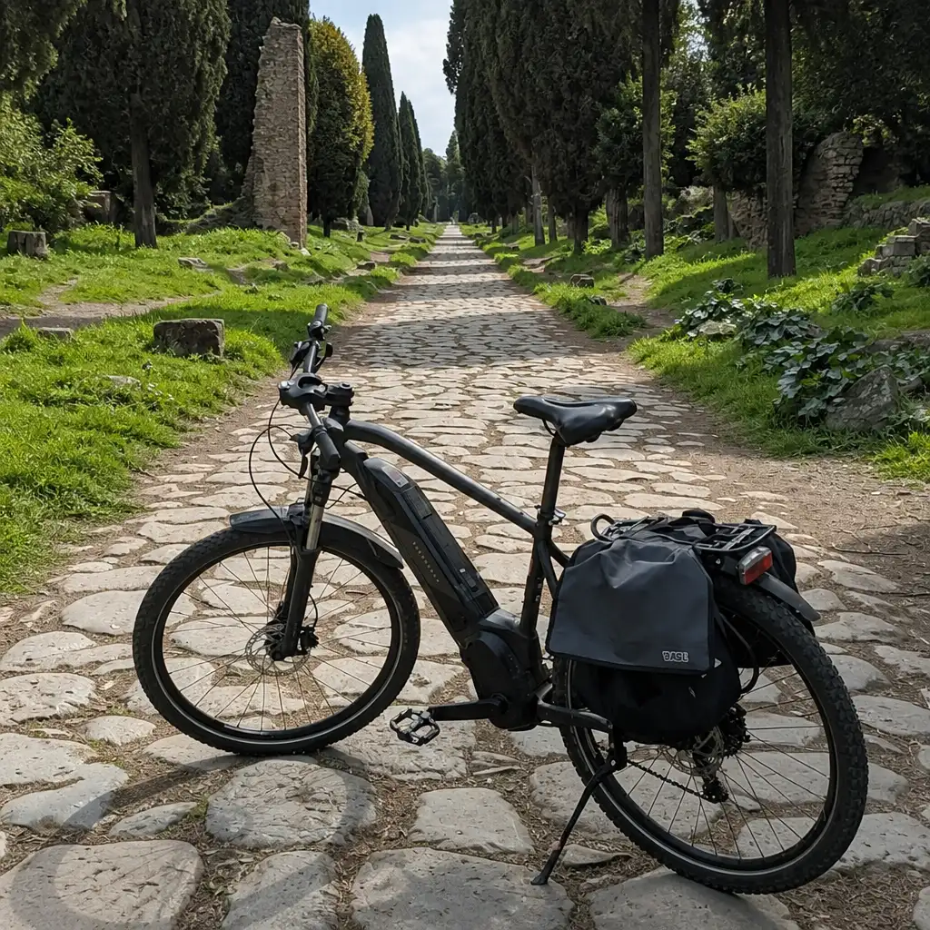 Rome: Appia Antica Day Bike Rental