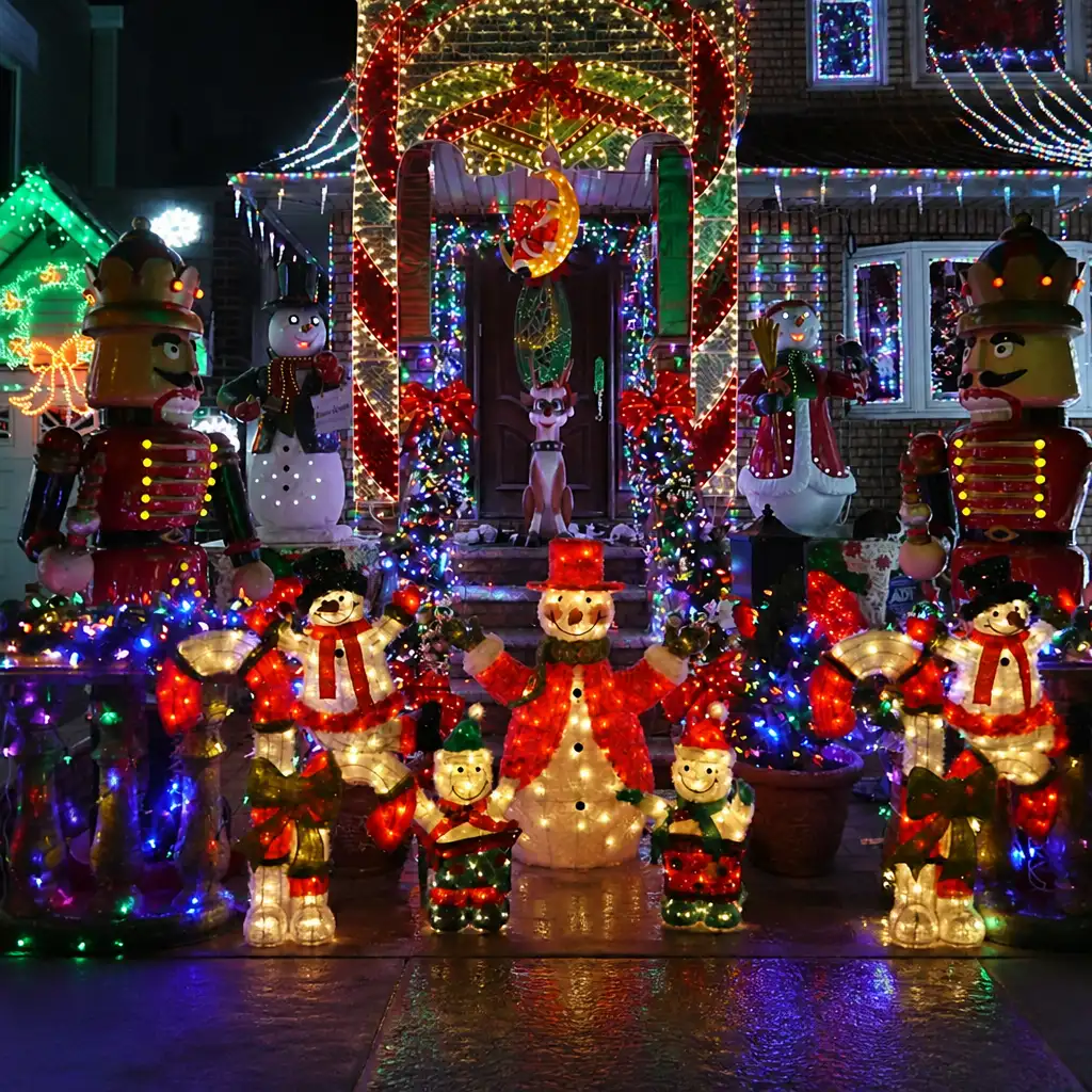 New York: Dyker Heights Christmas Lights Tour from Manhattan