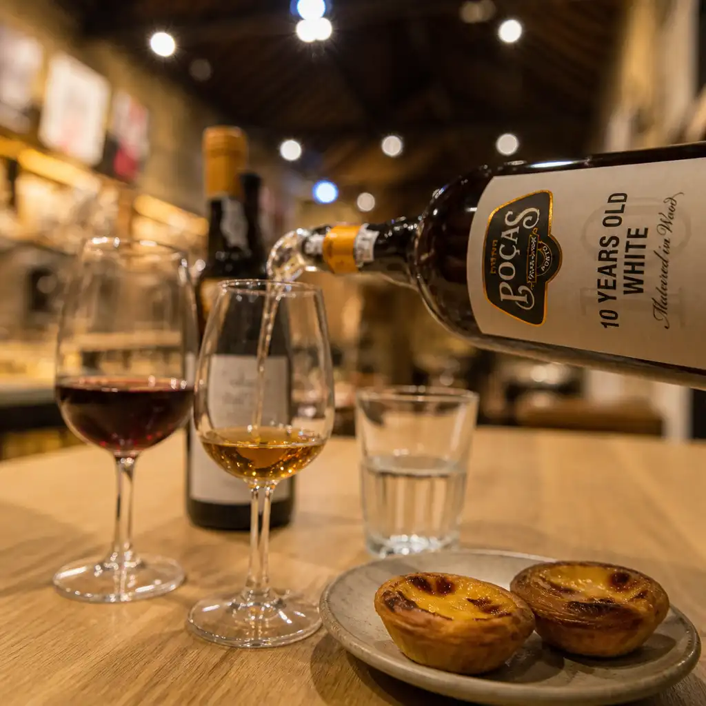 Caves Poças: Guided Tour + Port Wine Tasting with Pastel de Nata