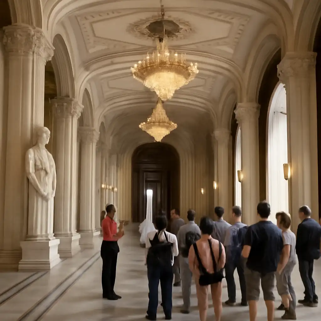 Bucharest Palace of Parliament: Spanish Guided Tour