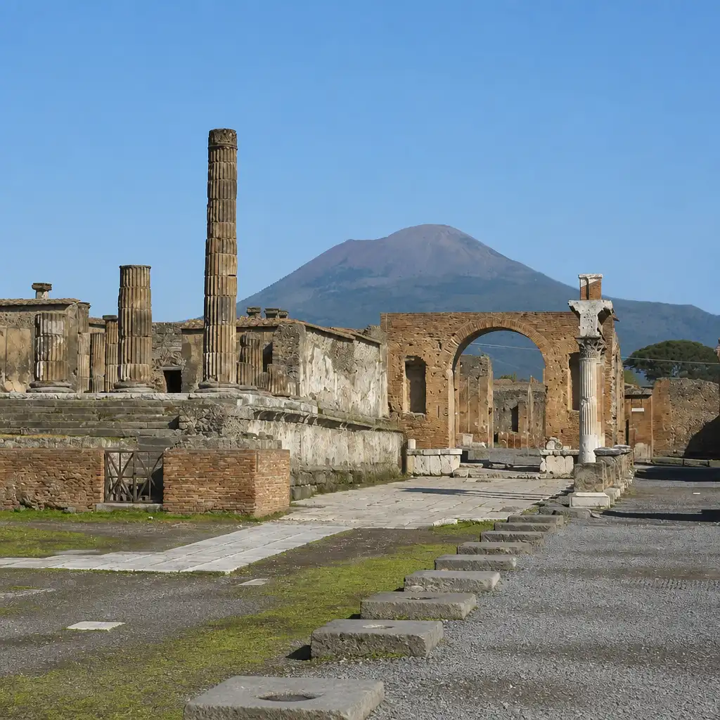 Pompeii & Vesuvius: Day Trip from Naples with Lunch