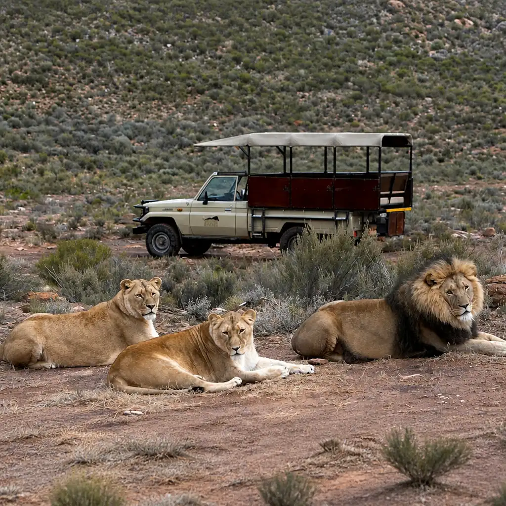 Aquila Private Game Reserve: Small-Group Safari Tour + Lunch + Transport