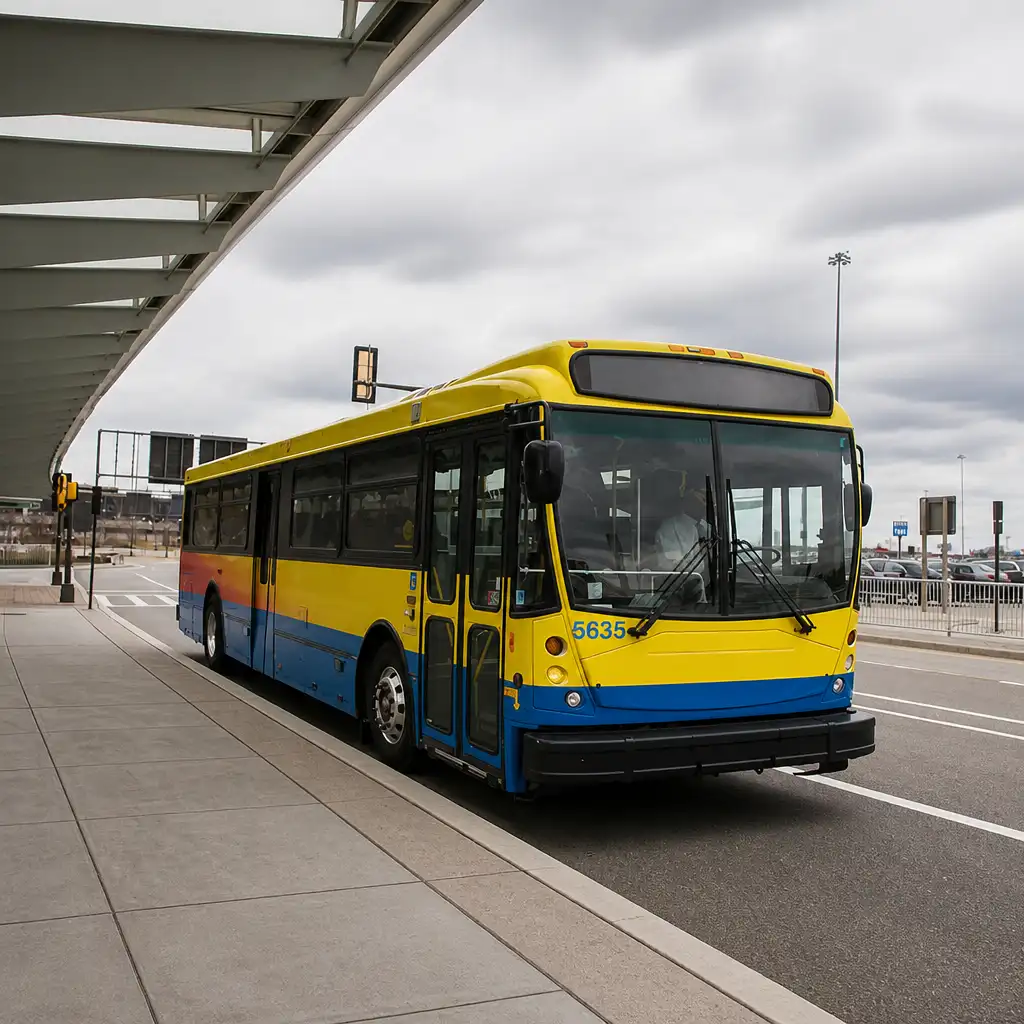 Manhattan: Bus Transfer from/to Newark Airport