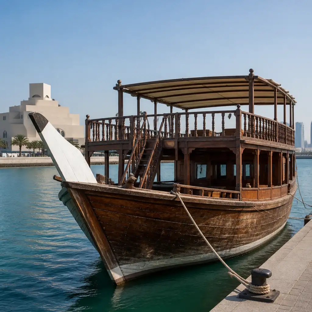 Doha: Full-Day City Tour with Dhow Boat