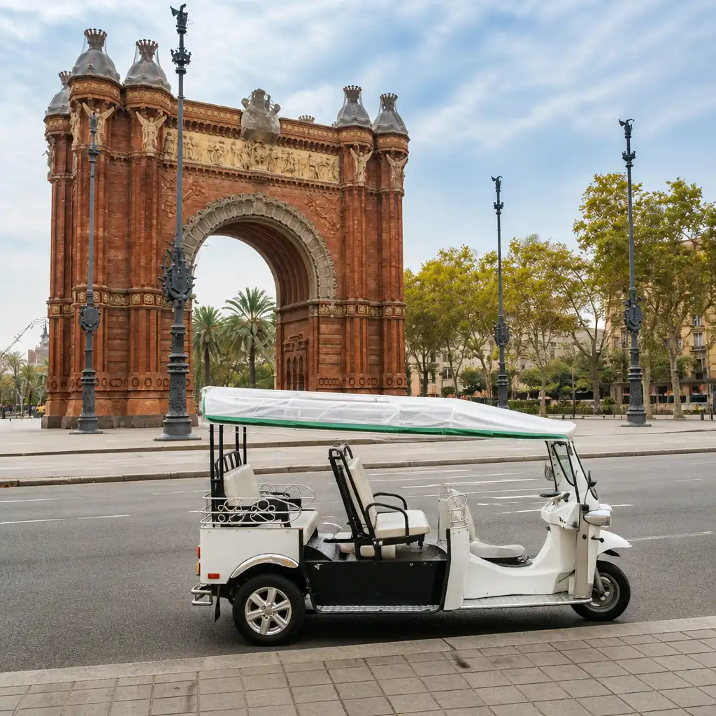 Barcelona: 4-Hour Electric Tuk Tuk Tour