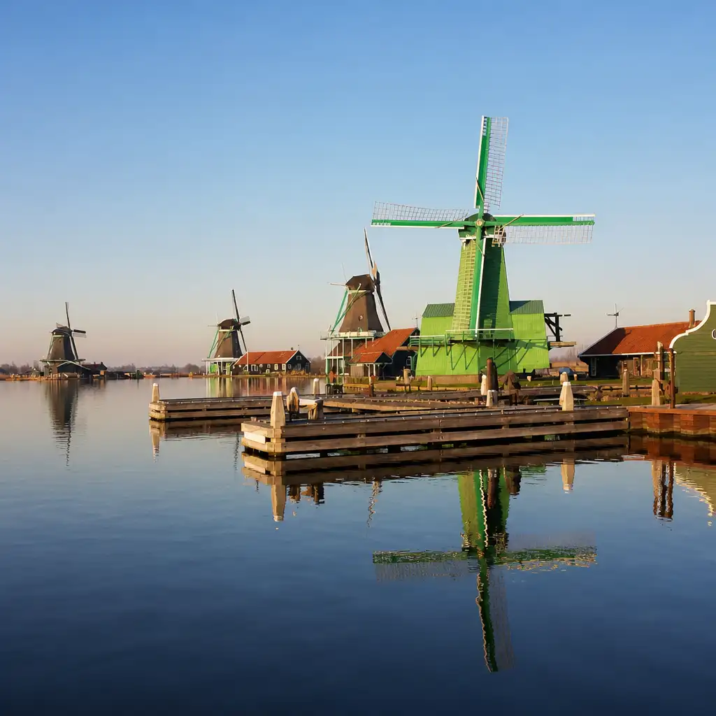 Zaanse Schans: Admission to Museums & Windmills + Digital Audio Guide