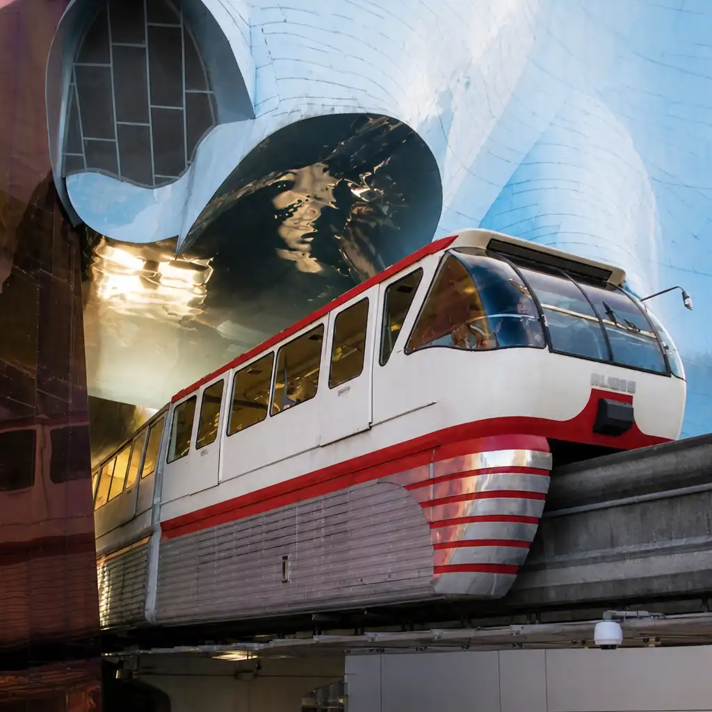 Seattle Center Monorail: Transport Ticket