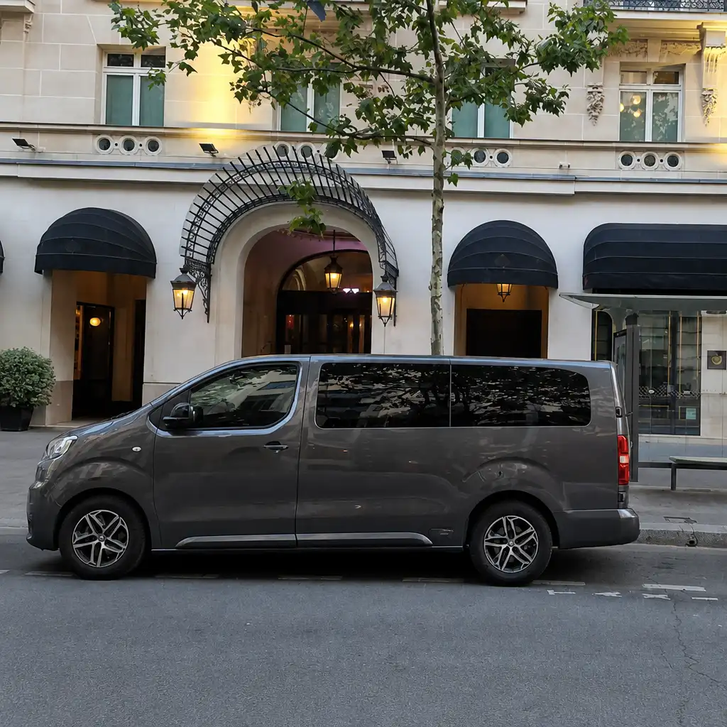 Paris: Private Shuttle Transfer from CDG Airport to Hotel