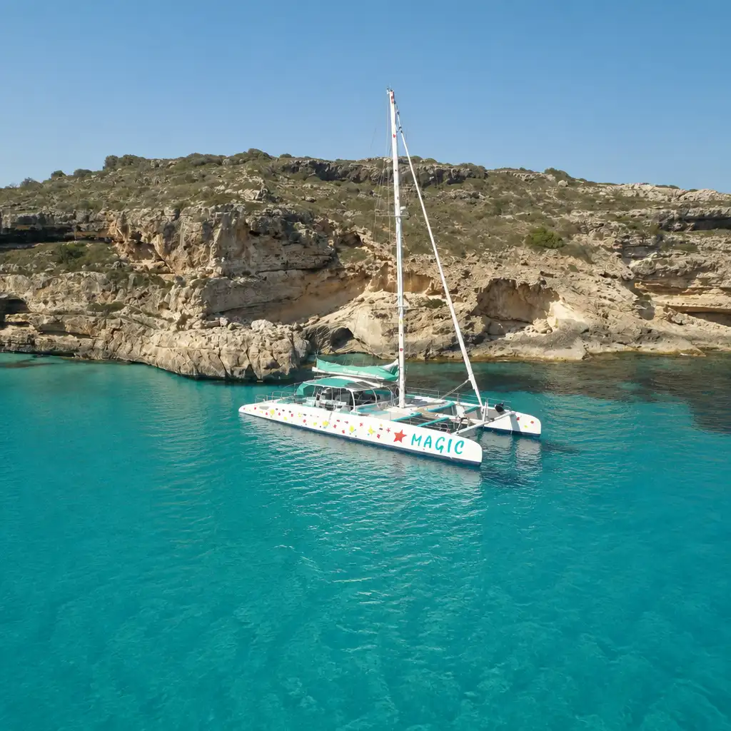Mallorca: Catamaran Sailing Trip + Lunch or Dinner + Drinks