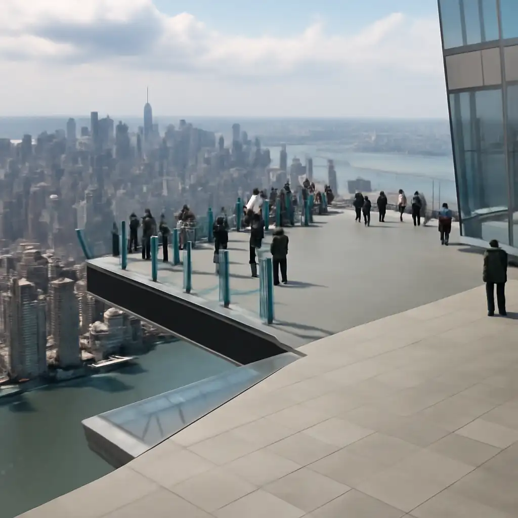 New York: 20+ Top Manhattan Sights Walking Tour + Edge NYC City Climb Entry