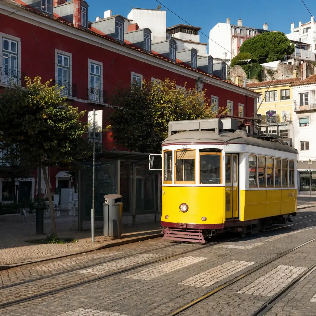 Lisbon: Tram 28 Ticket + 24-Hr Public Transport Pass