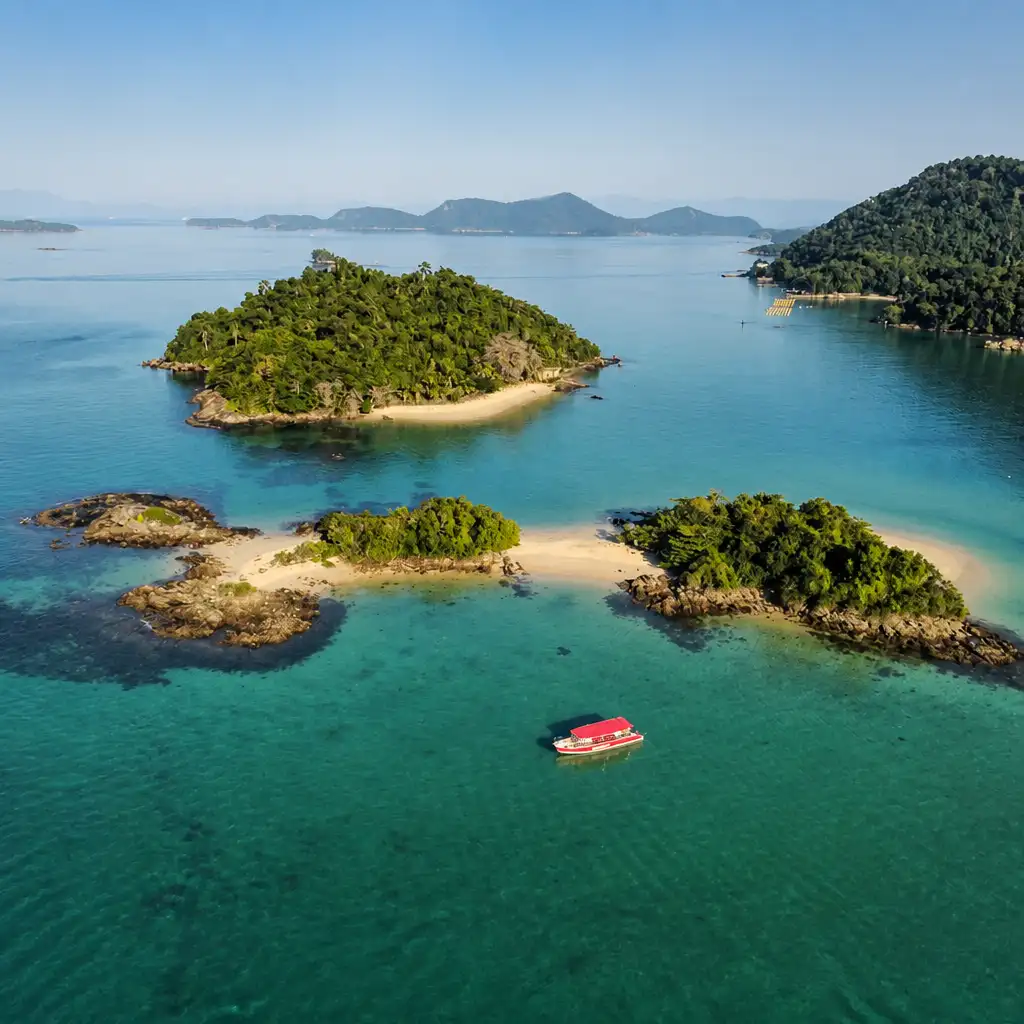 Angra dos Reis & Ilha Grande: Guided Tour from Rio de Janeiro + Schooner Cruise