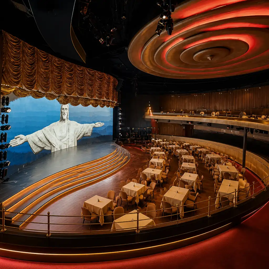 Copacabana Rio de Janeiro: Roxy Dinner Show