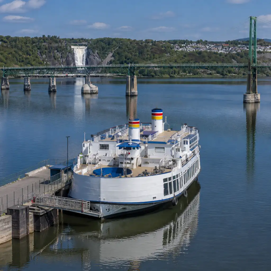 Quebec City: Guided Day Trip from Montreal with Montmorency Falls & Cruise