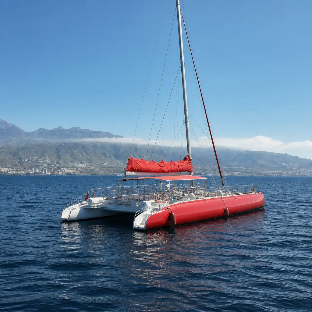 Tenerife: Dolphin & Whale Watching Catamaran Tour + Lunch + Transfers