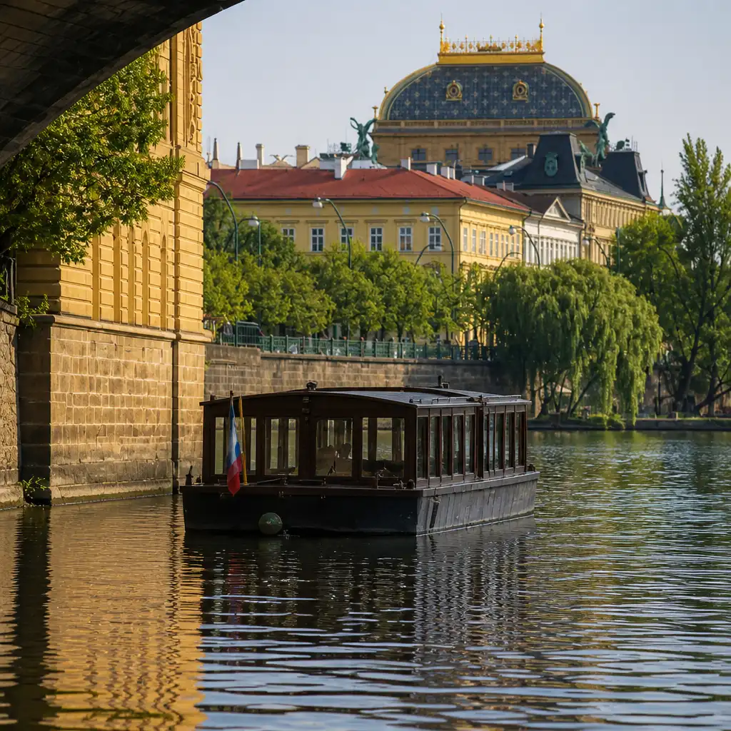 Prague: Boat Cruise + Charles Bridge Museum Entry