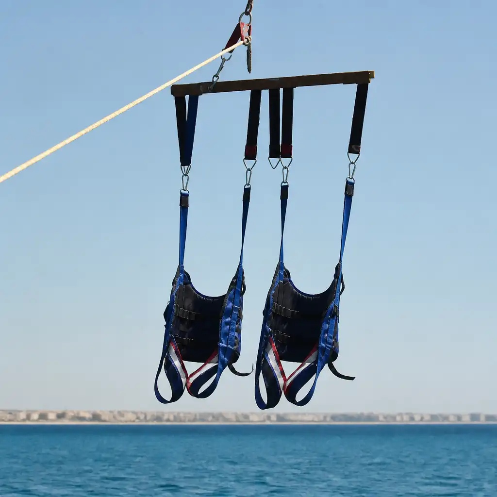 Hurghada: Guided Parasailing Experience + Roundtrip Transfer